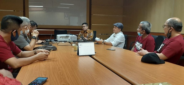 Jajaki Kerjasama, Pengurus PWI Riau Anjangsana ke Kantor BI Perwakilan Pekanbaru